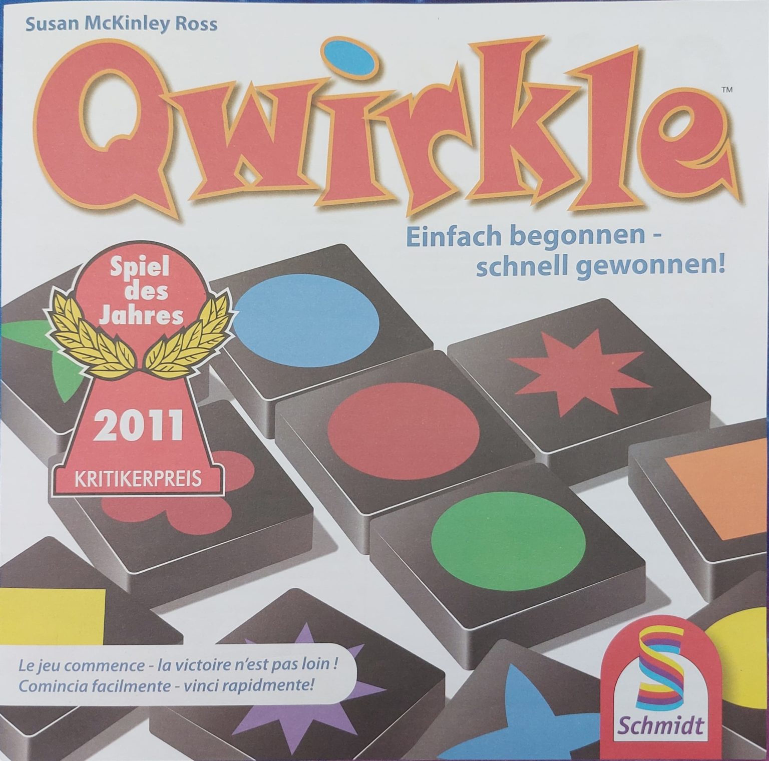 Qwirkle Das strategische Legespiel für die ganze Familie